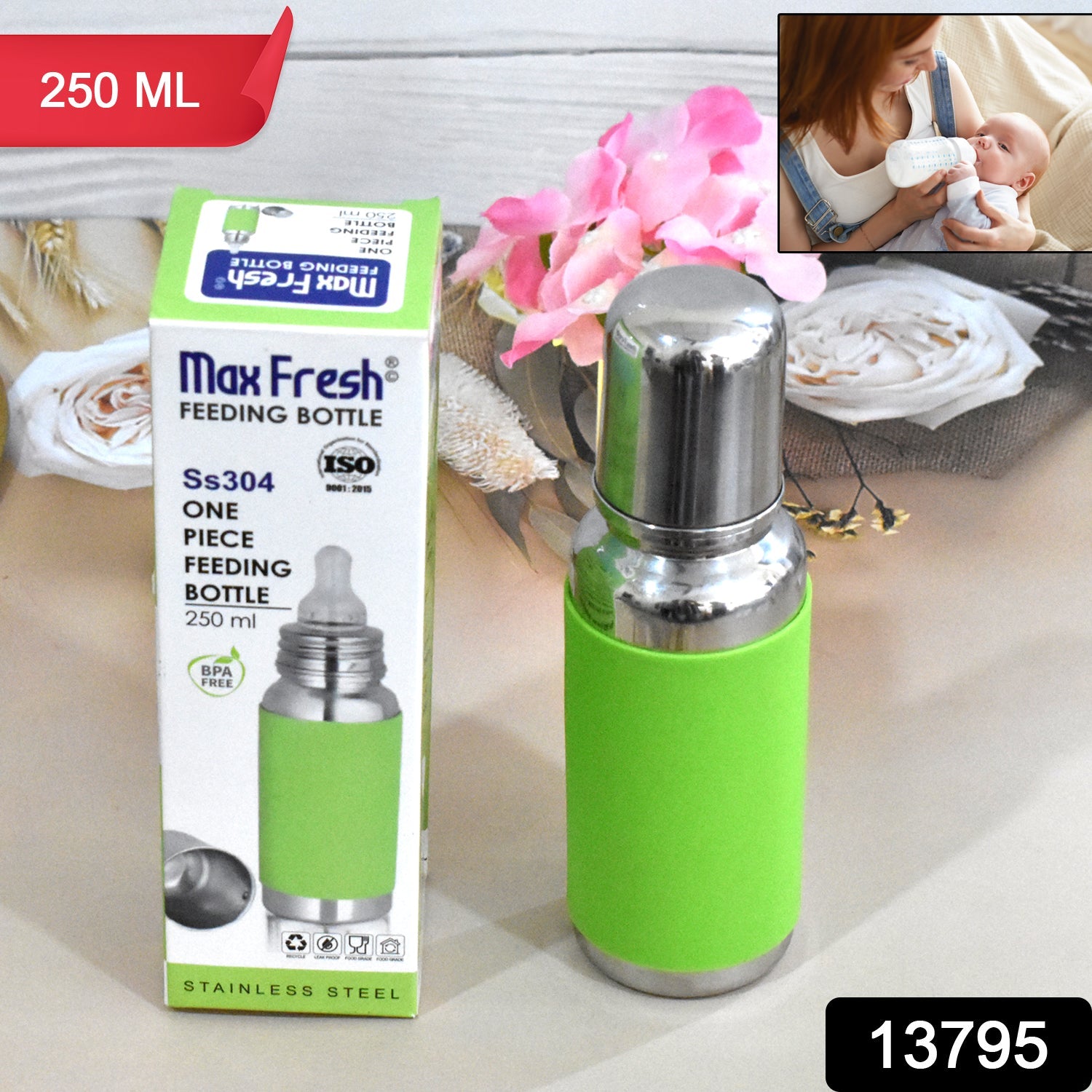 SilkySteel Baby Bottle SilkySteel Baby Bottle